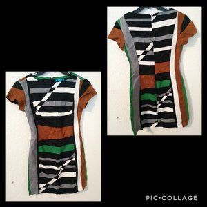 Derek Lam Design Nation Color Block Shift Dress